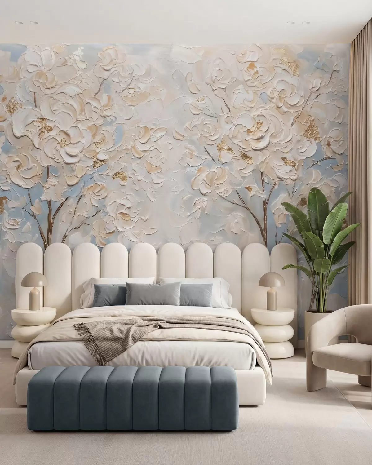wall murals Slojevi cvijeća w10039