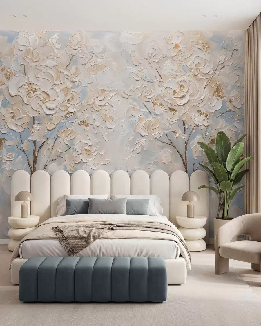 wall murals Slojevi cvijeća w10039