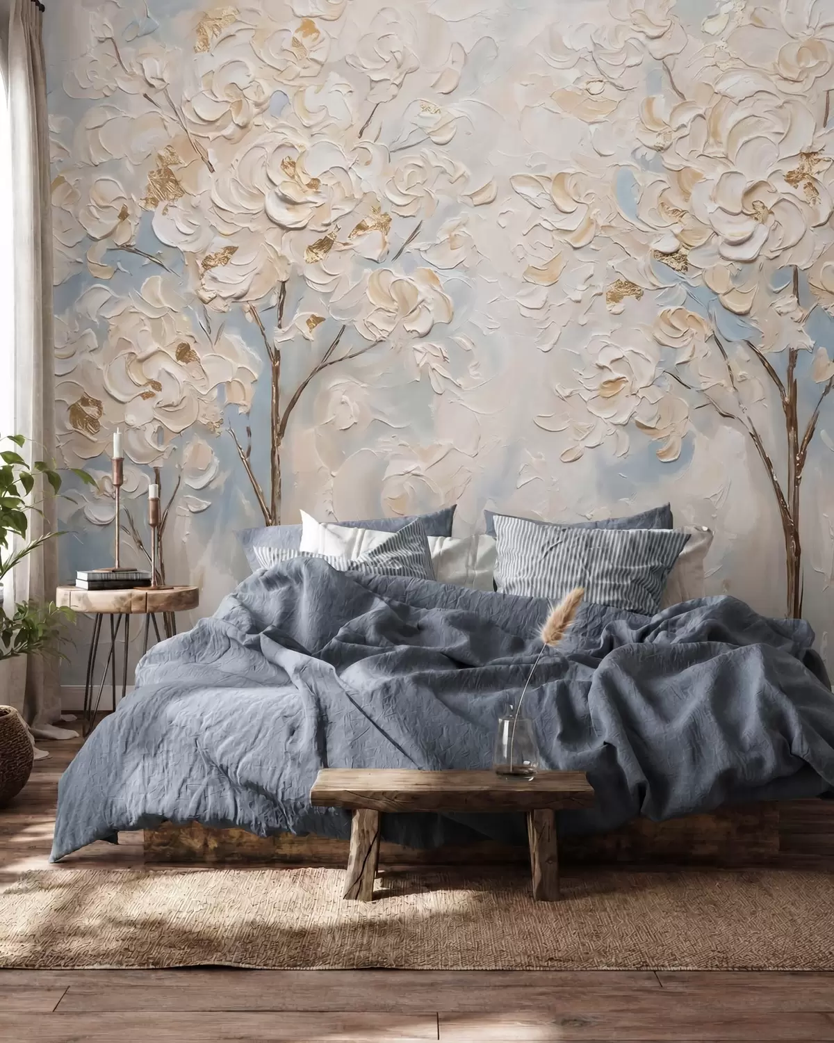 wall murals Slojevi cvijeća w10039