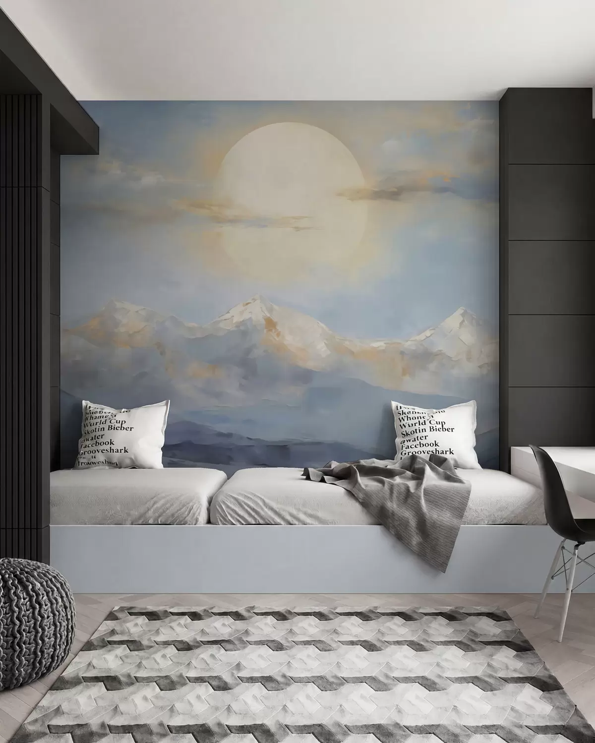 wall murals Planine na suncu w05903