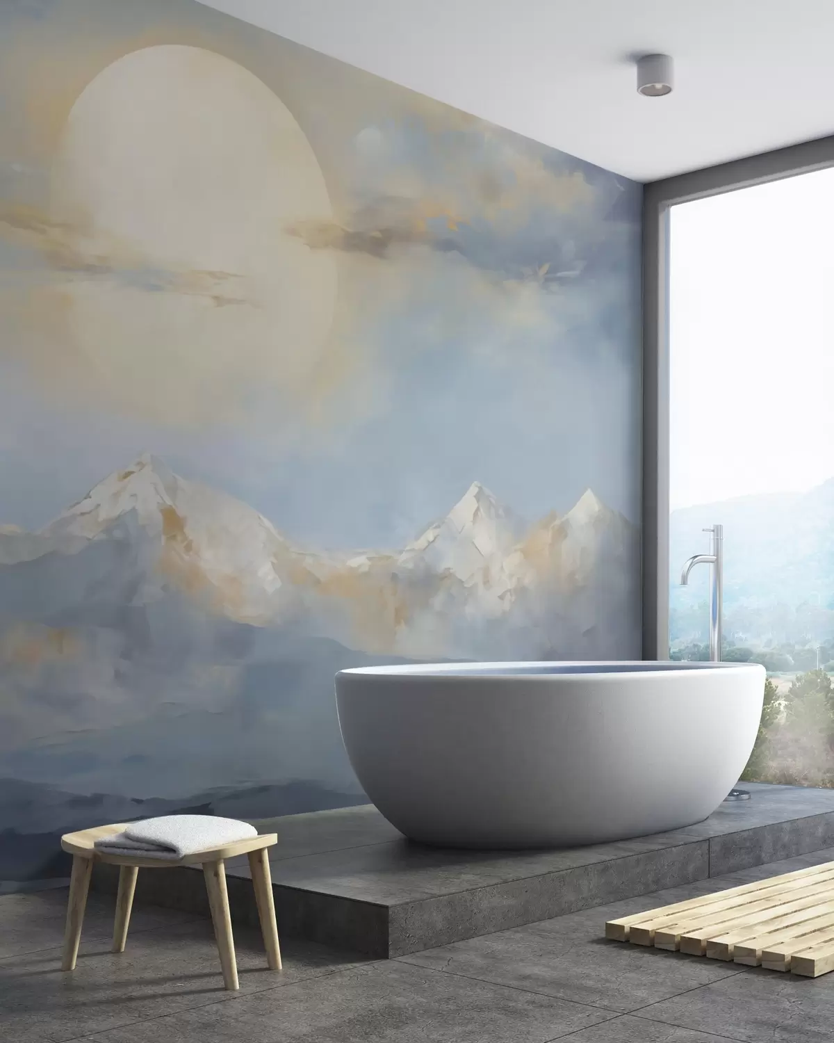wall murals Planine na suncu w05903