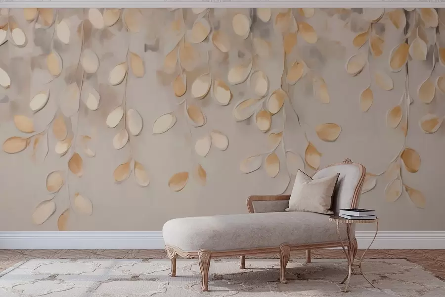 wall murals Апстрактно висеће лишће w05900