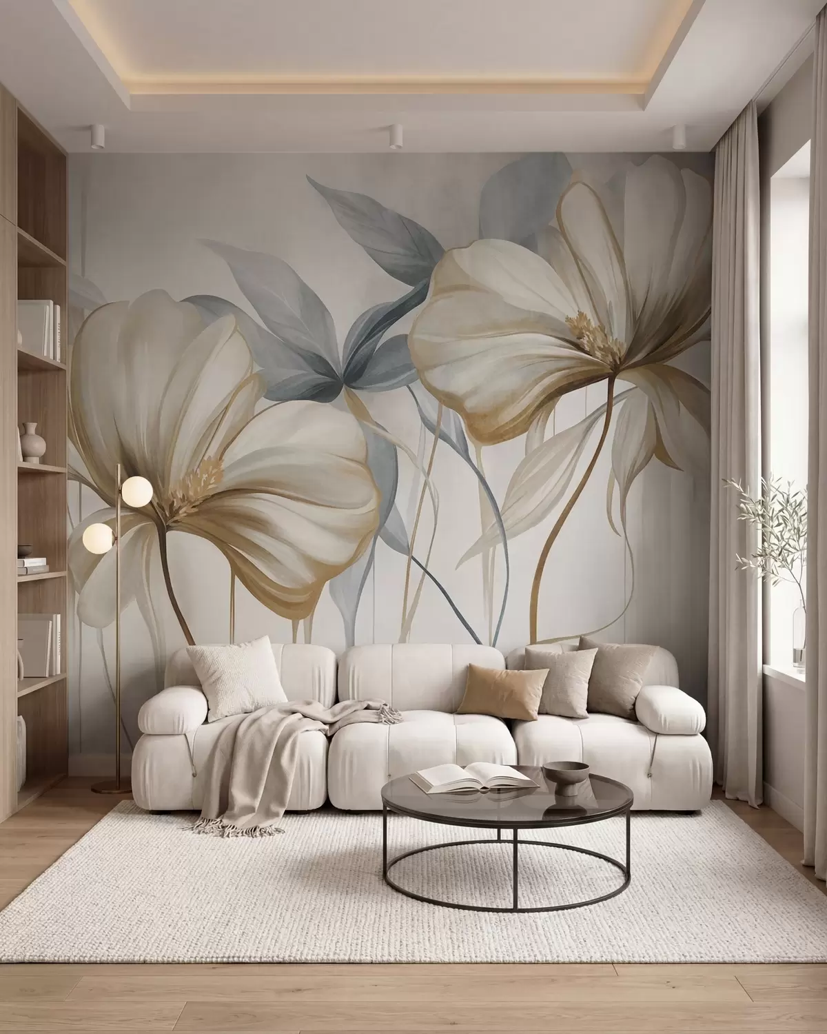 wall murals Latice i sjenke w10058