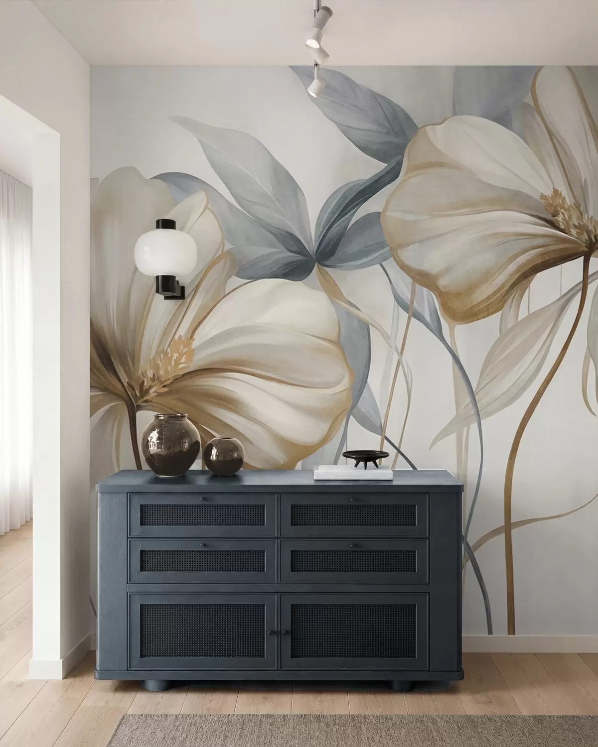 wall murals Latice i sjenke w10058