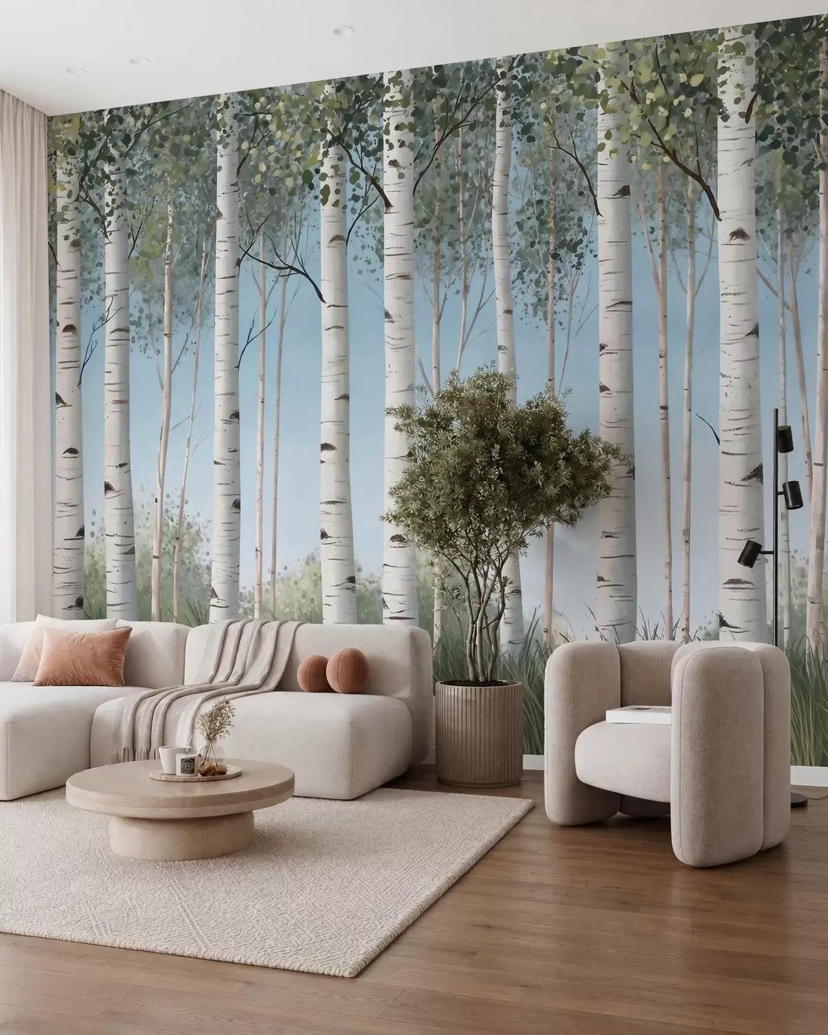 wall murals Breze u azurnim tonovima w10047