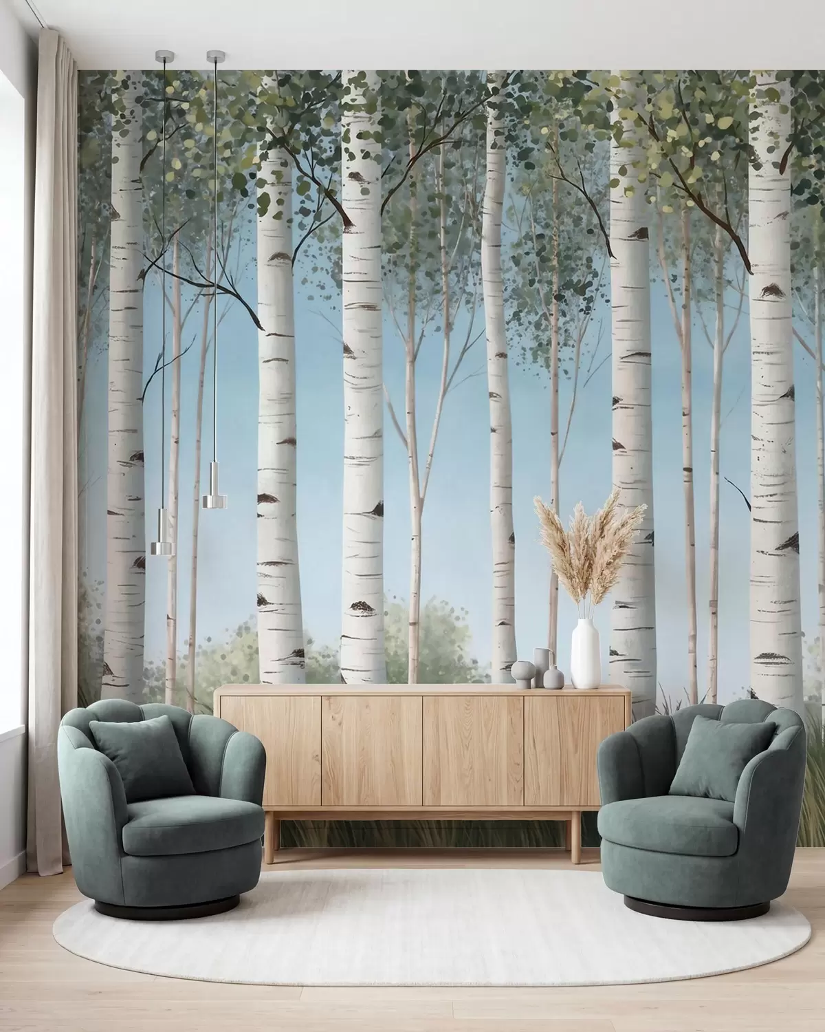 wall murals Breze u azurnim tonovima w10047
