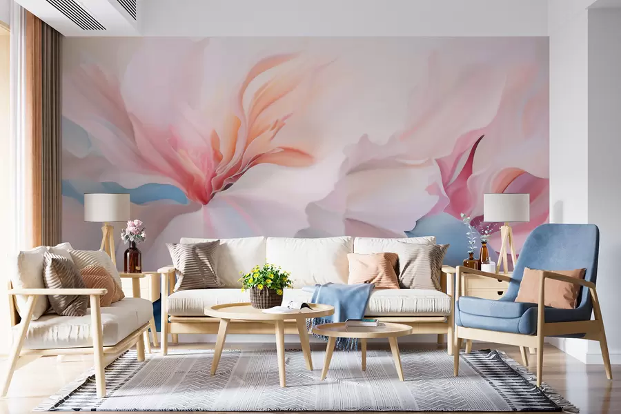 wall murals Апстрактно фантазијско цвеће w05932