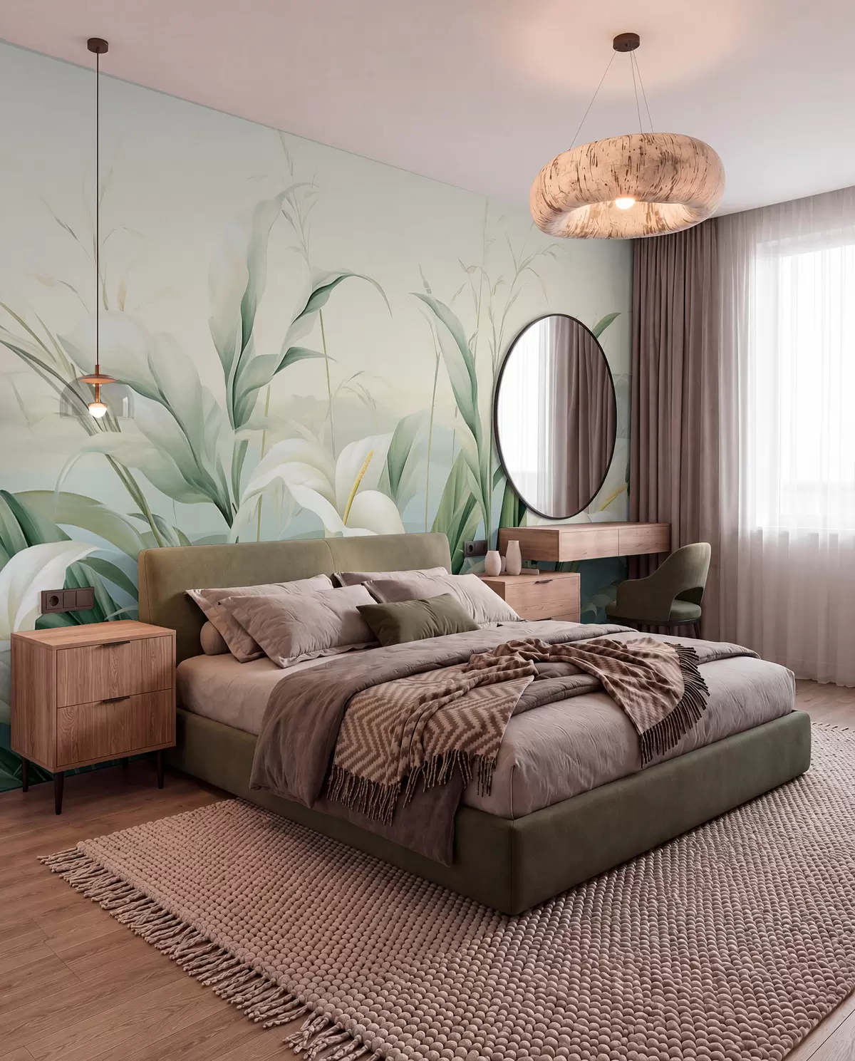 wall murals Vrt kala w05916