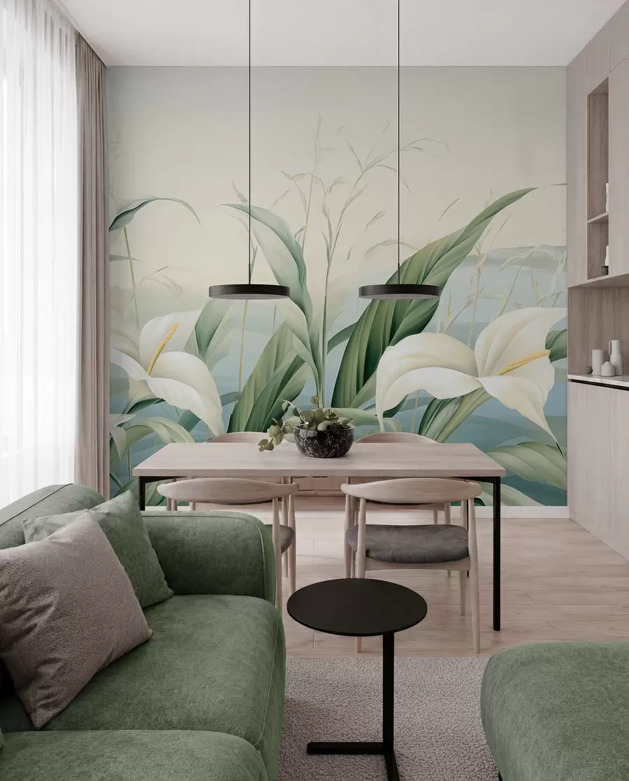 wall murals Vrt kala w05916