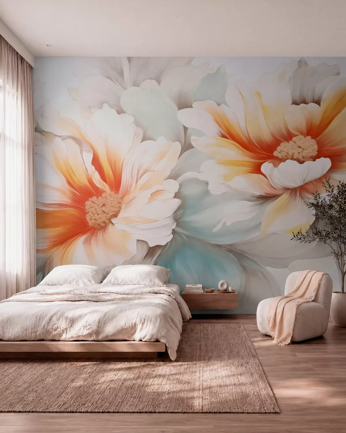 wall murals Фантазијско цвеће w05941
