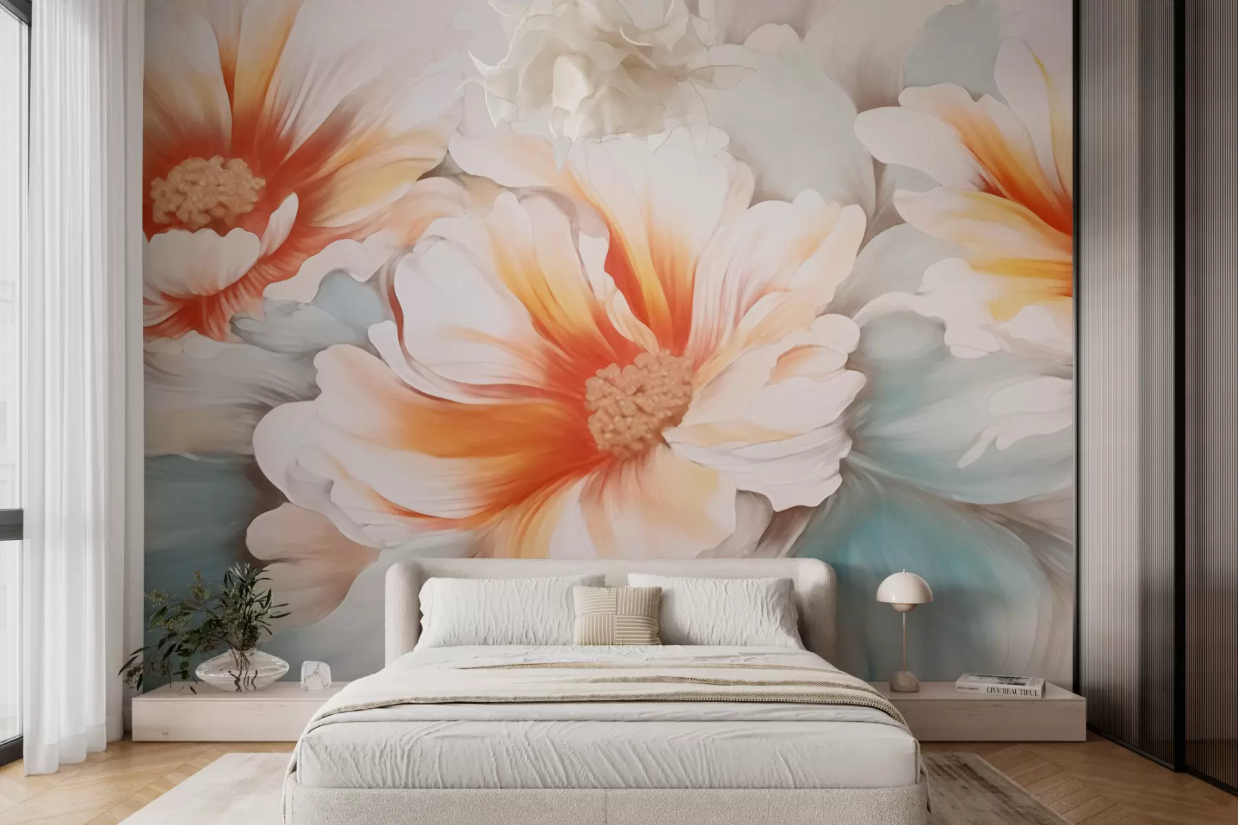 wall murals Фантазијско цвеће w05941