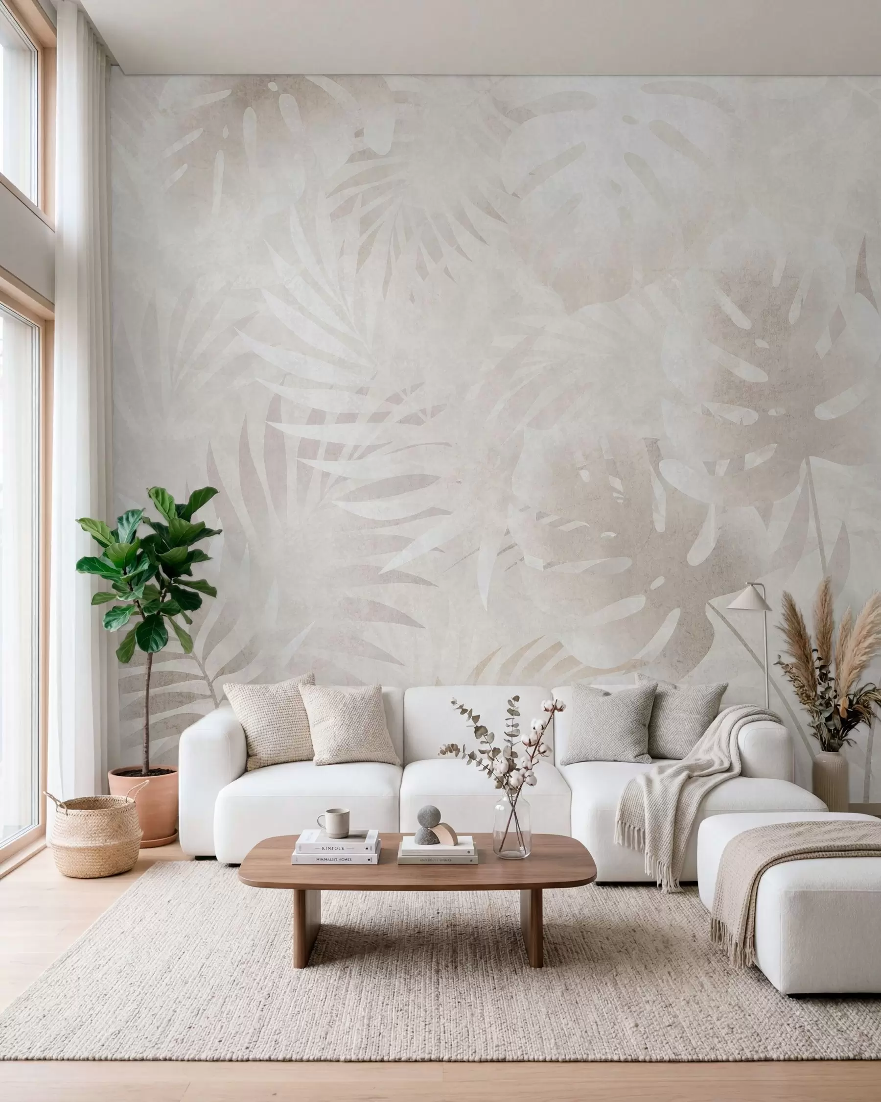 wall murals Tropi u magli w10080