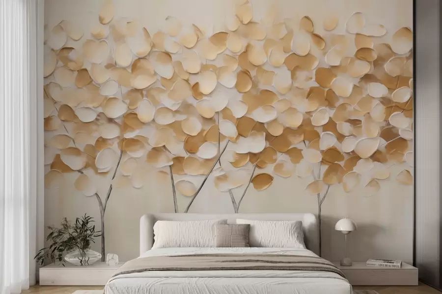 wall murals Стилизовано дрвеће, имитација слике w05942