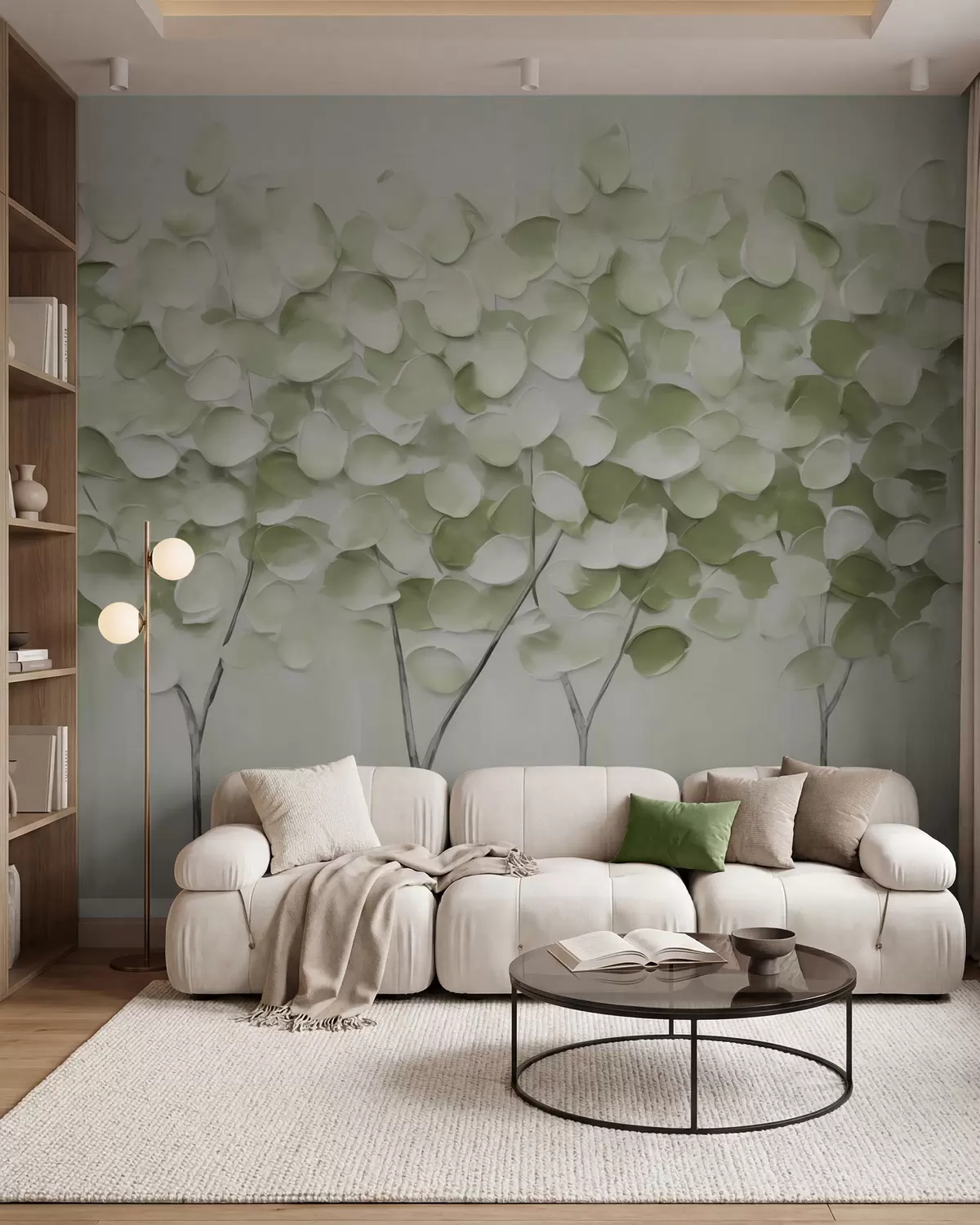 wall murals Стилизовано дрвеће, имитација слике w05942v1