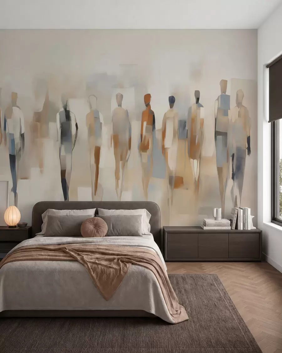 wall murals Ritam silueta w05944