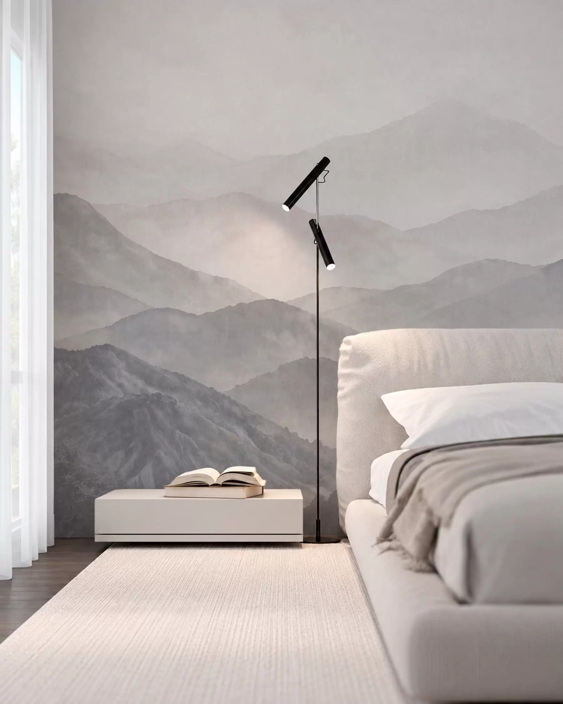 wall murals Slojevi planina w05925