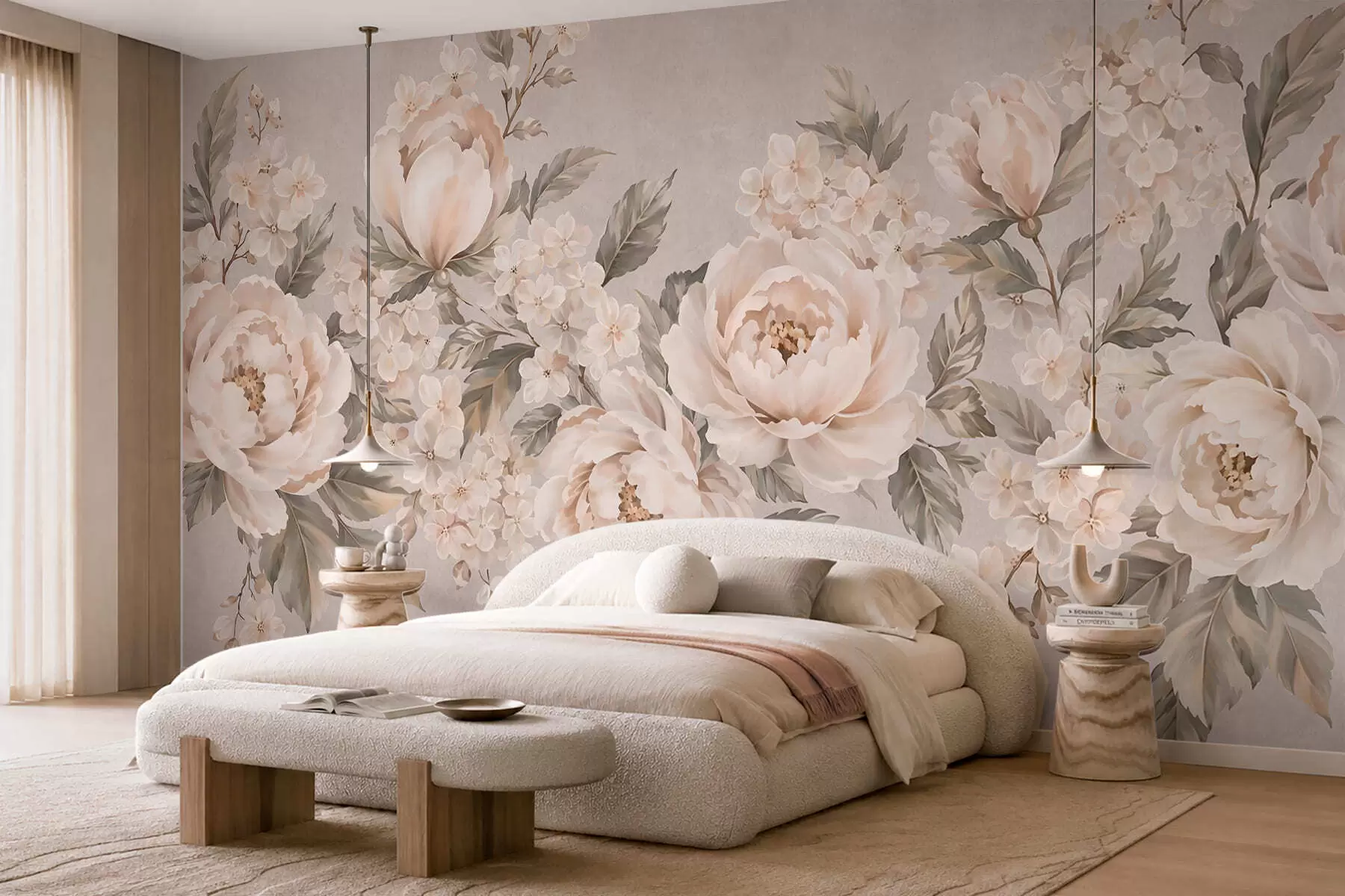 wall murals Buket u vintidž stilu w05926