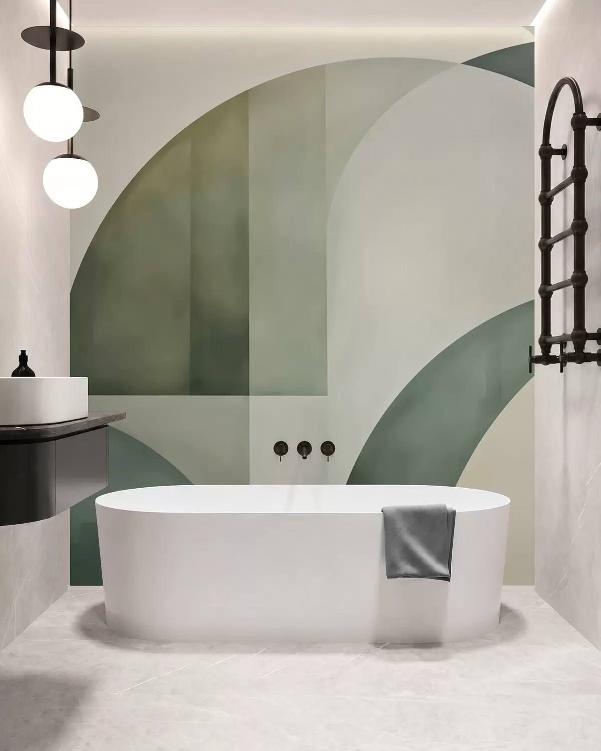 wall murals Lukovi u zelenom w05943
