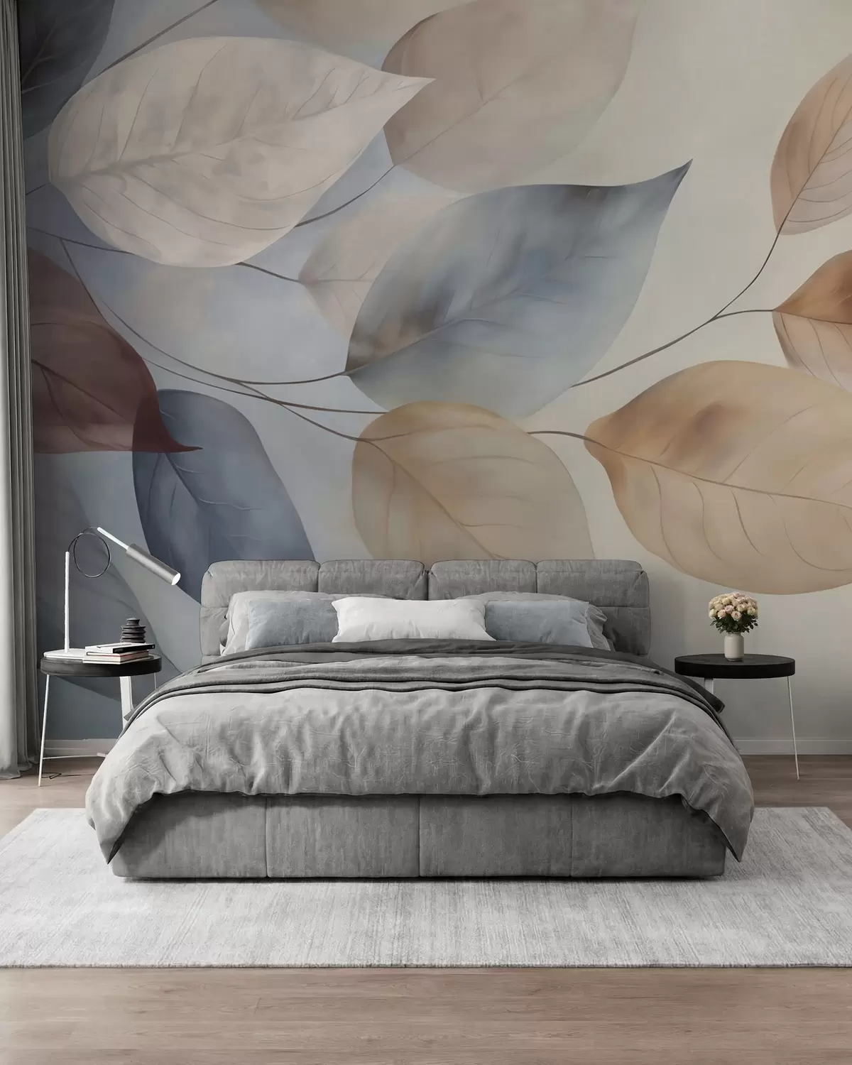 wall murals Lišće u akvarelu w05946
