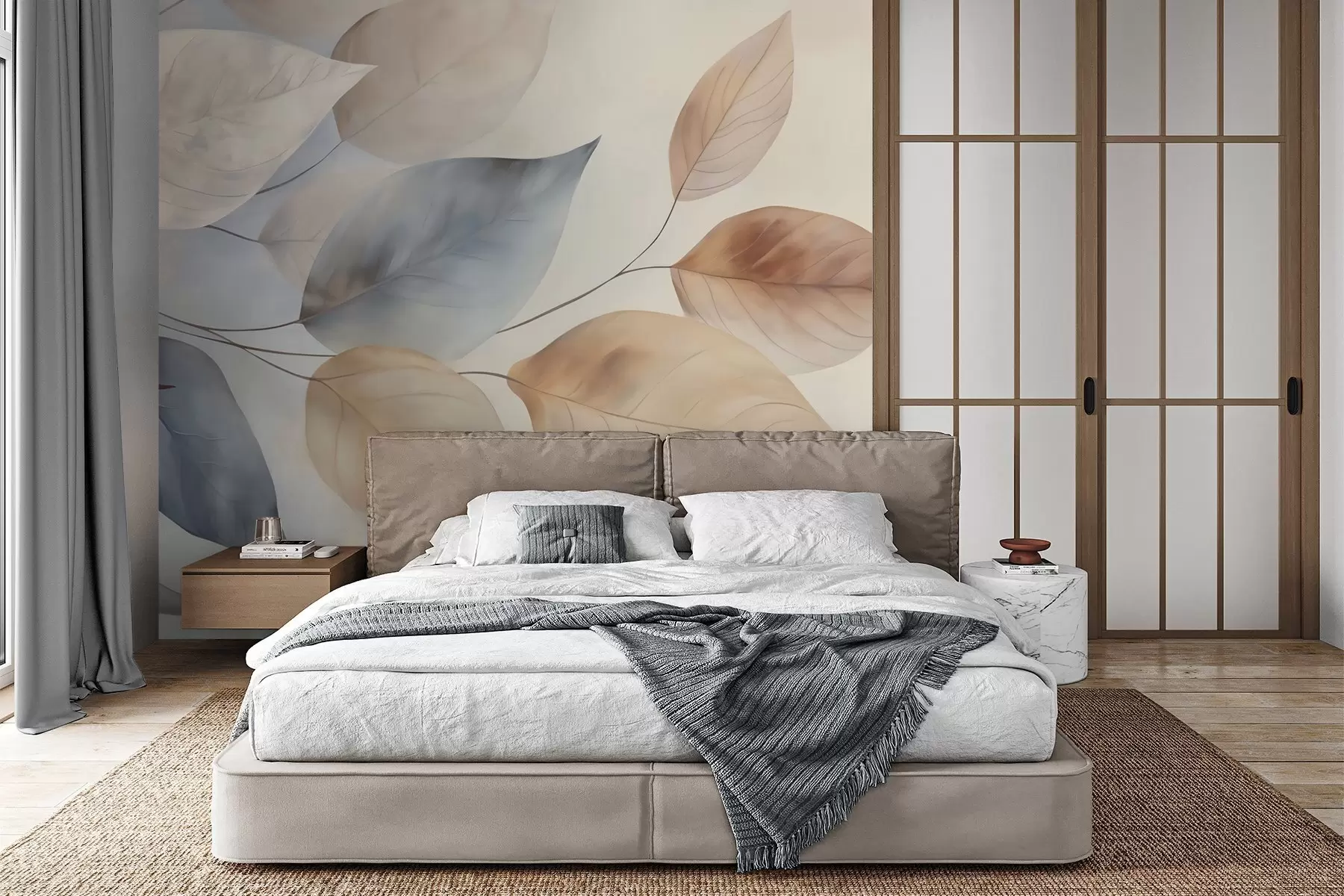 wall murals Апстрактни листови w05946