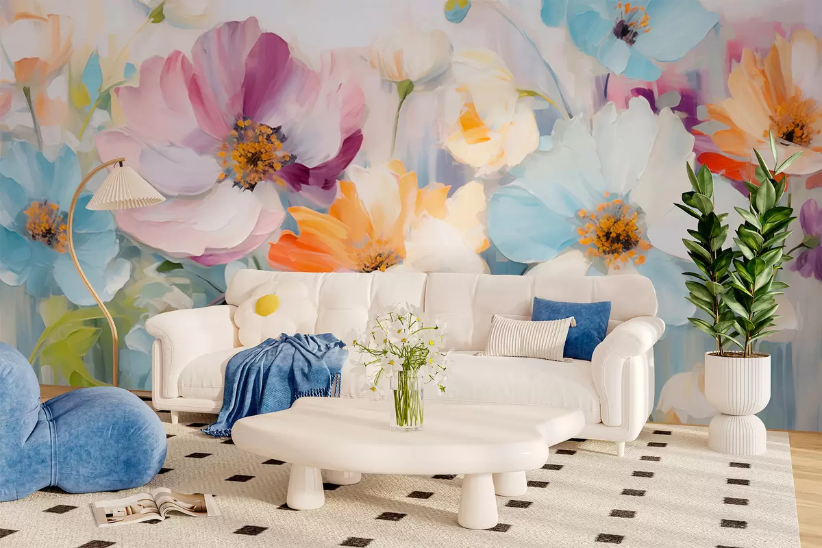 wall murals Поље цвећа w05827