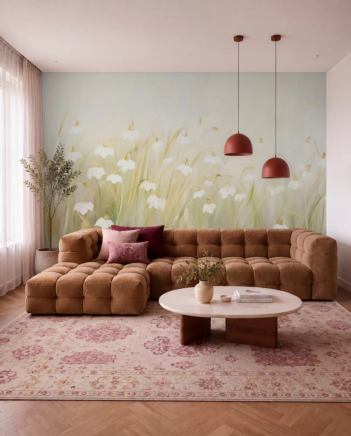 wall murals Вилдфловерс w05830
