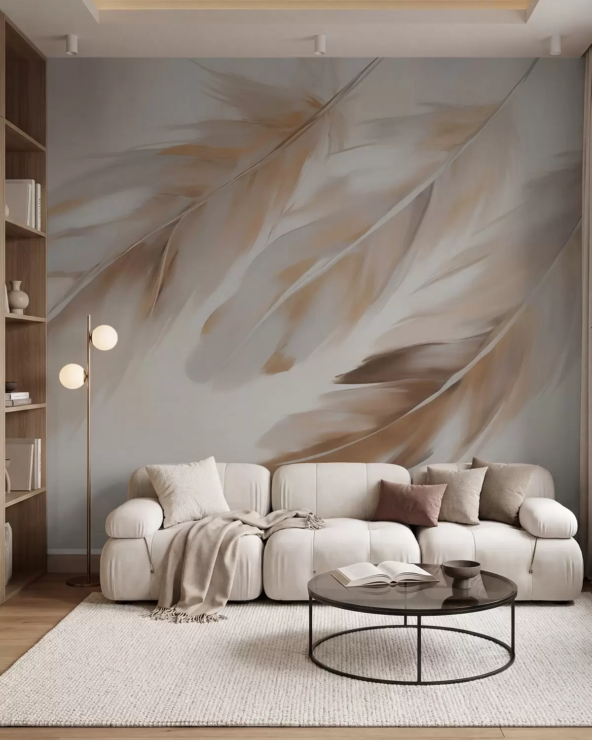 wall murals Апстрактно перје w05991