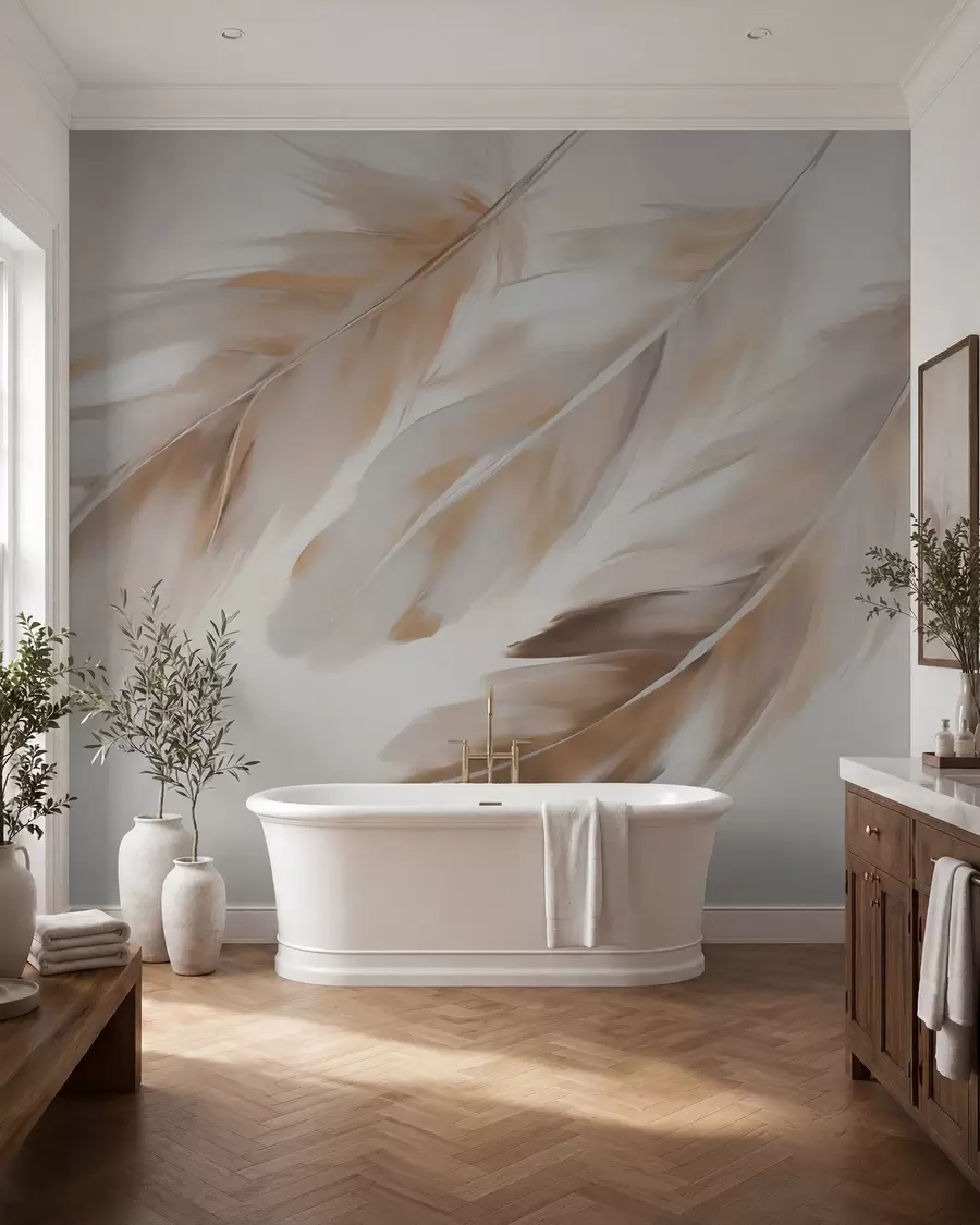 wall murals Апстрактно перје w05991