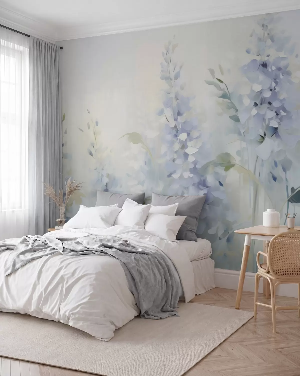 wall murals Апстрактно цвеће w05995