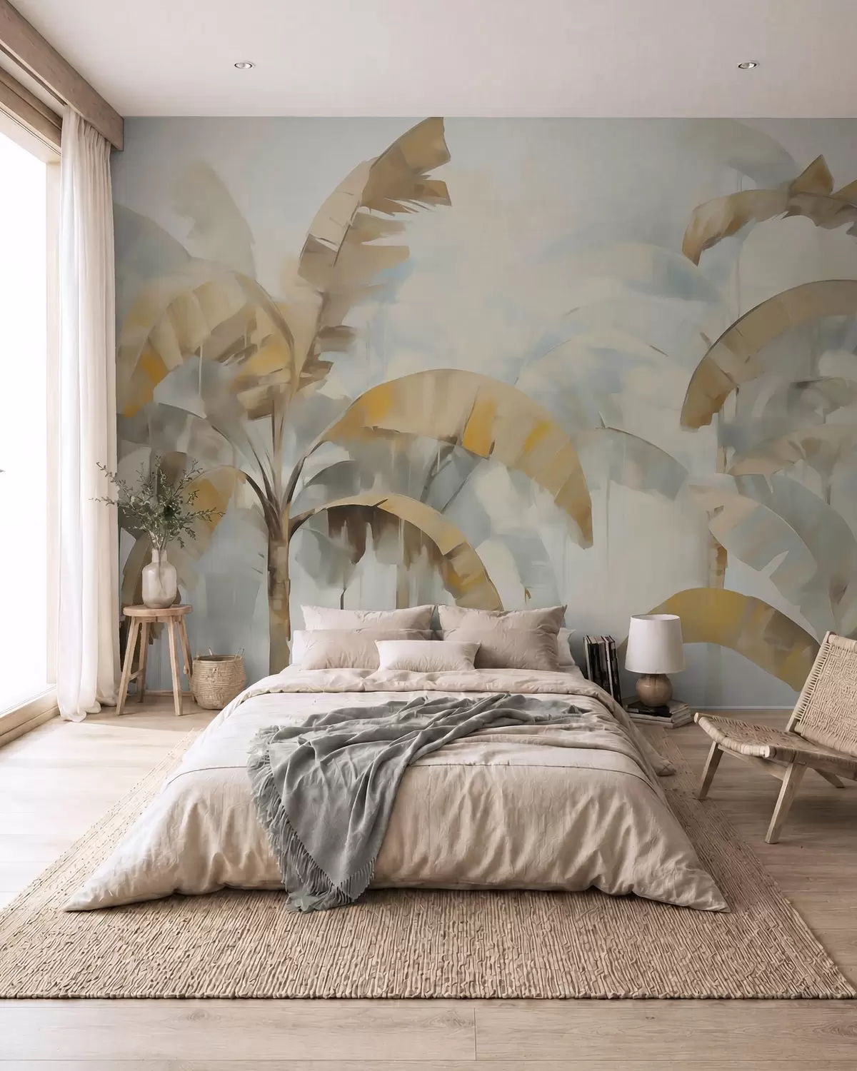 wall murals Апстрактне палме, имитација слике w05997