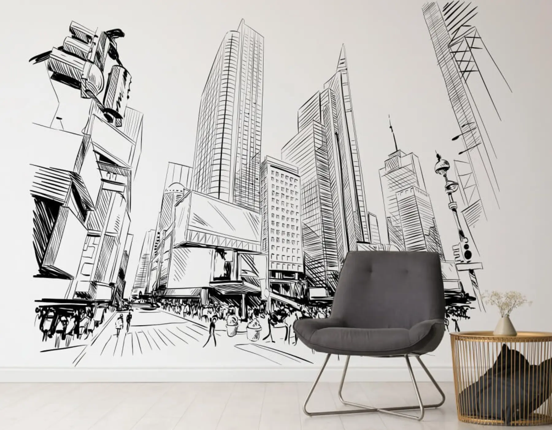 wall murals Зграда, небодер Е Товер блок u29979