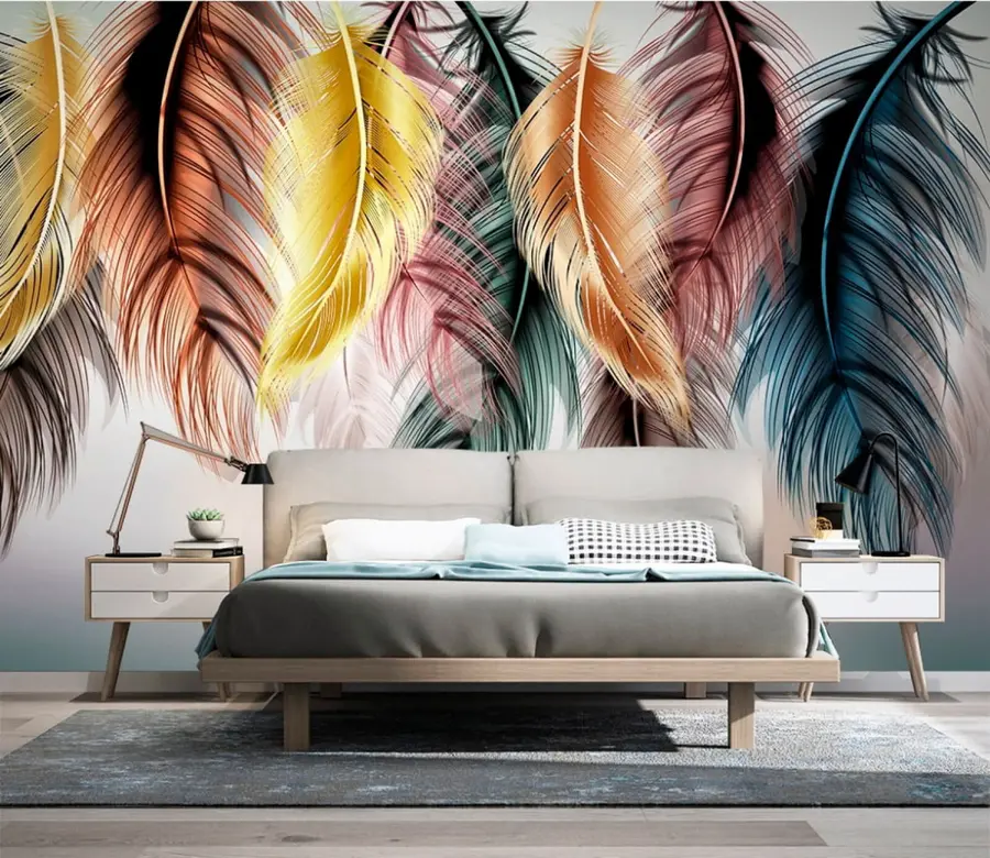 wall murals Перо, животињски производ Е трепера u35491
