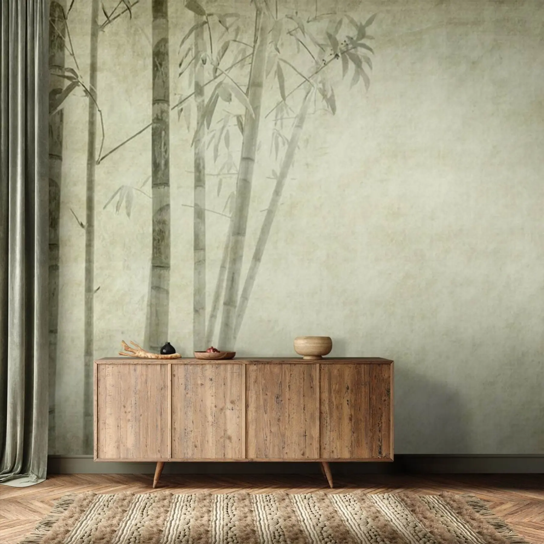wall murals Минимализам Бамбус u72564