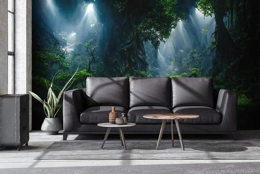 wall murals Природни шумски пејзаж u72430