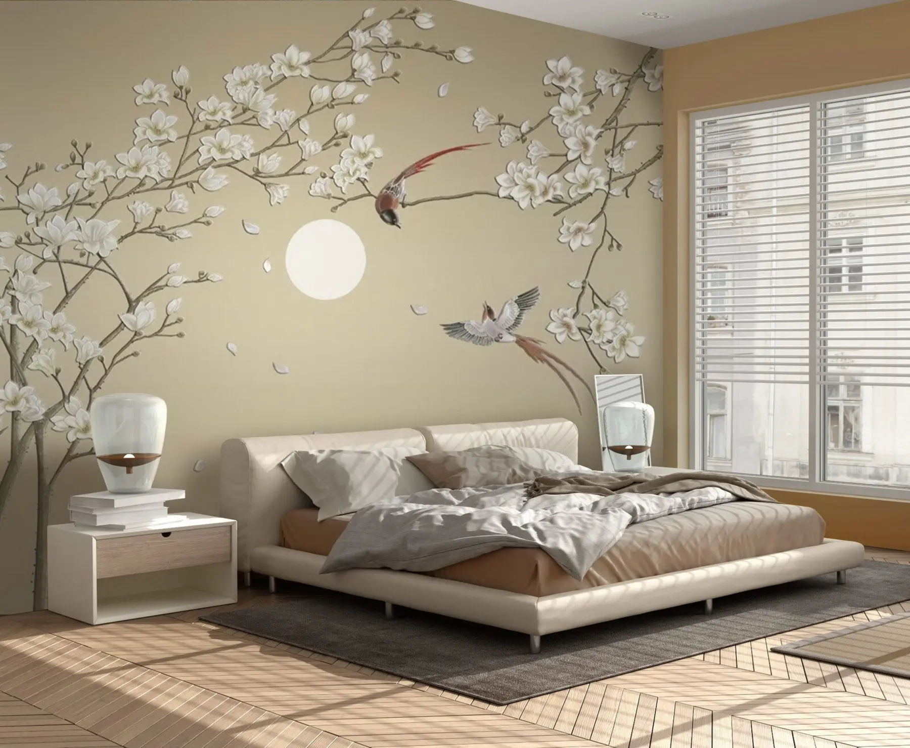 wall murals Птице, кинески стил u72938