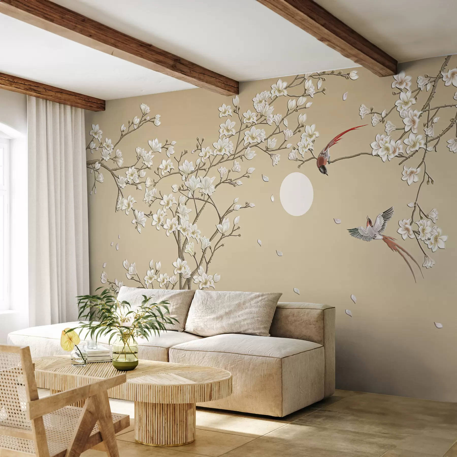 wall murals Птице, кинески стил u72938