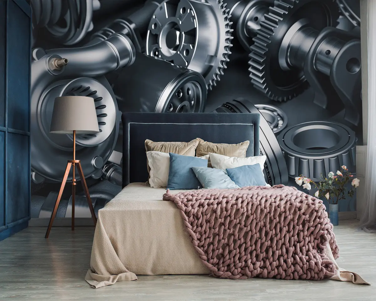 wall murals Аутомобилска гума, производ и аутомобилски дизајн u72813