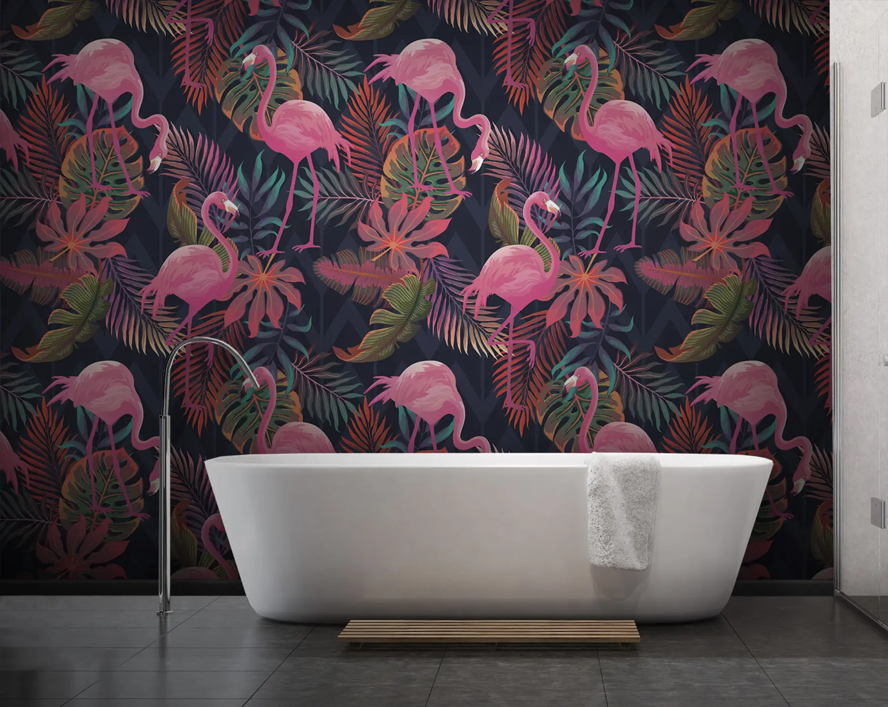 wall murals Ружичаста експлозија u73089