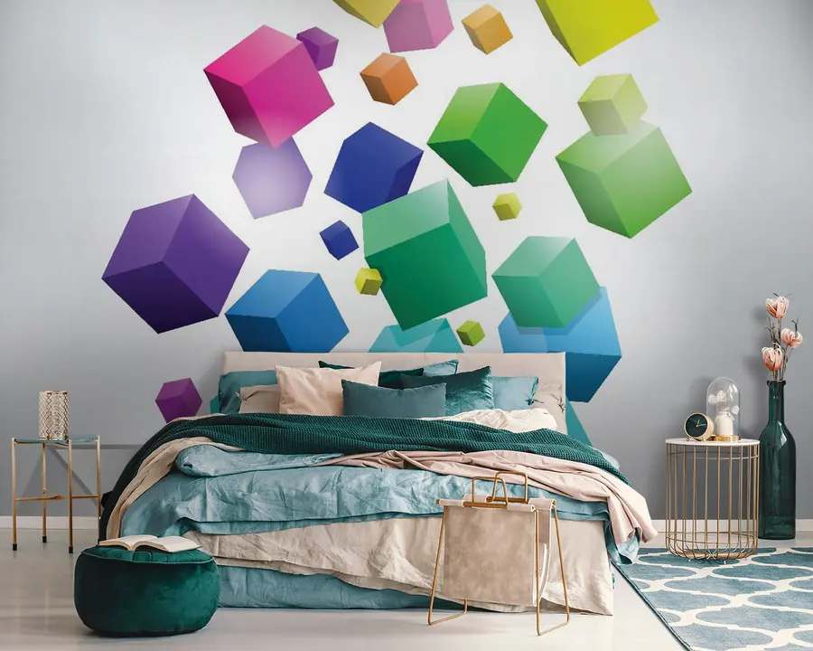 wall murals Фонт, правоугаоник и уметност u55452