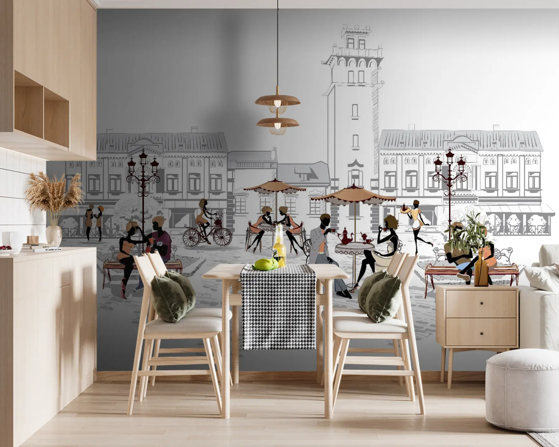 wall murals Урбани дизајн, фонт и уметност u56109