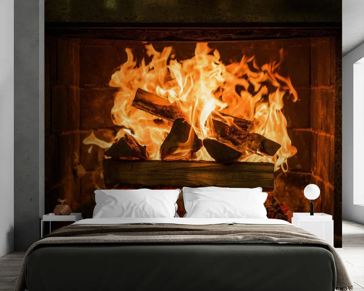 wall murals Гранит камин u56175