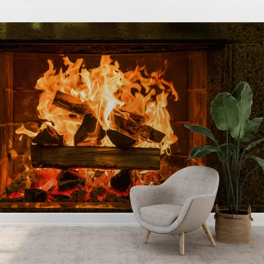 wall murals Гранит камин u56175