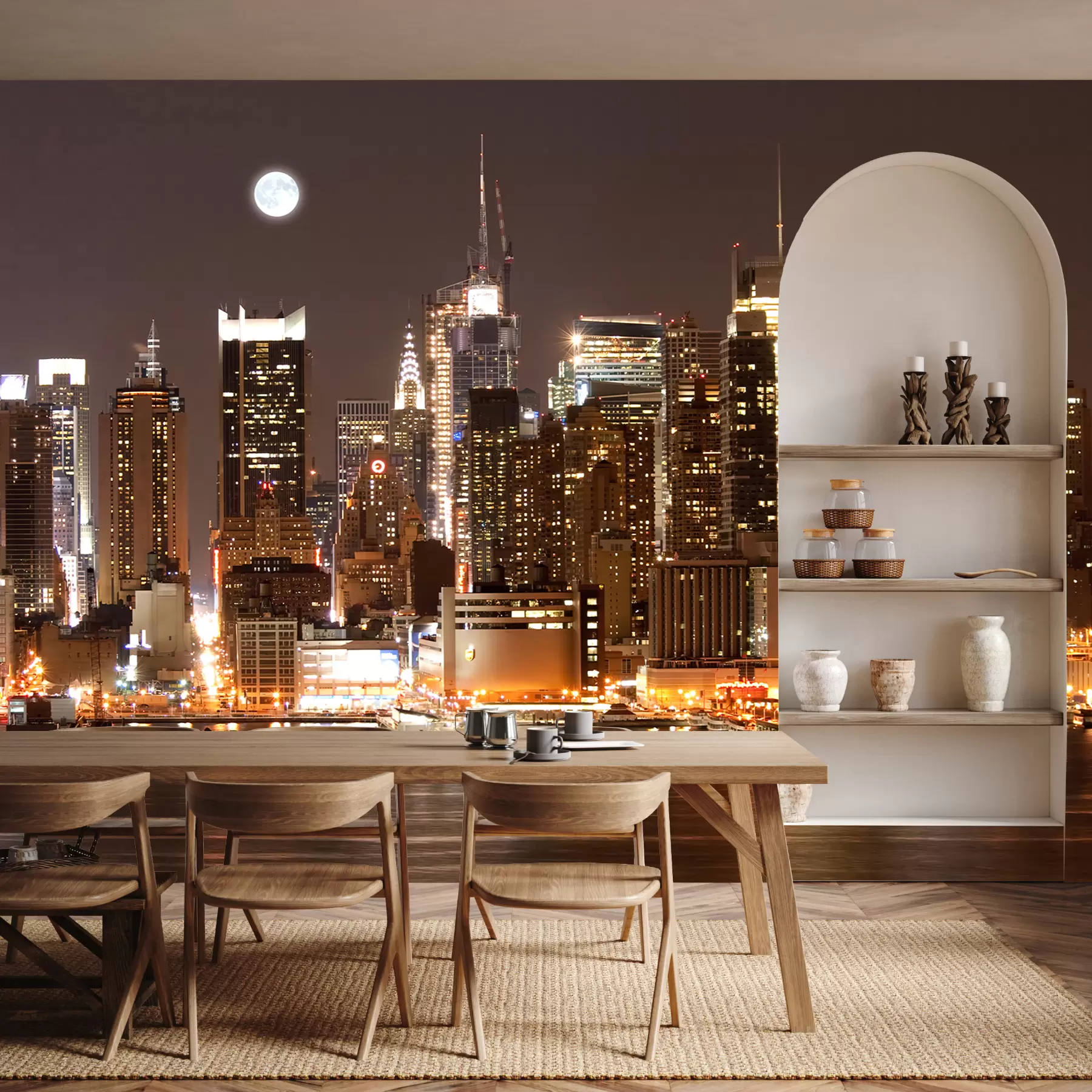 wall murals Њујорк Ватерфронт u57923