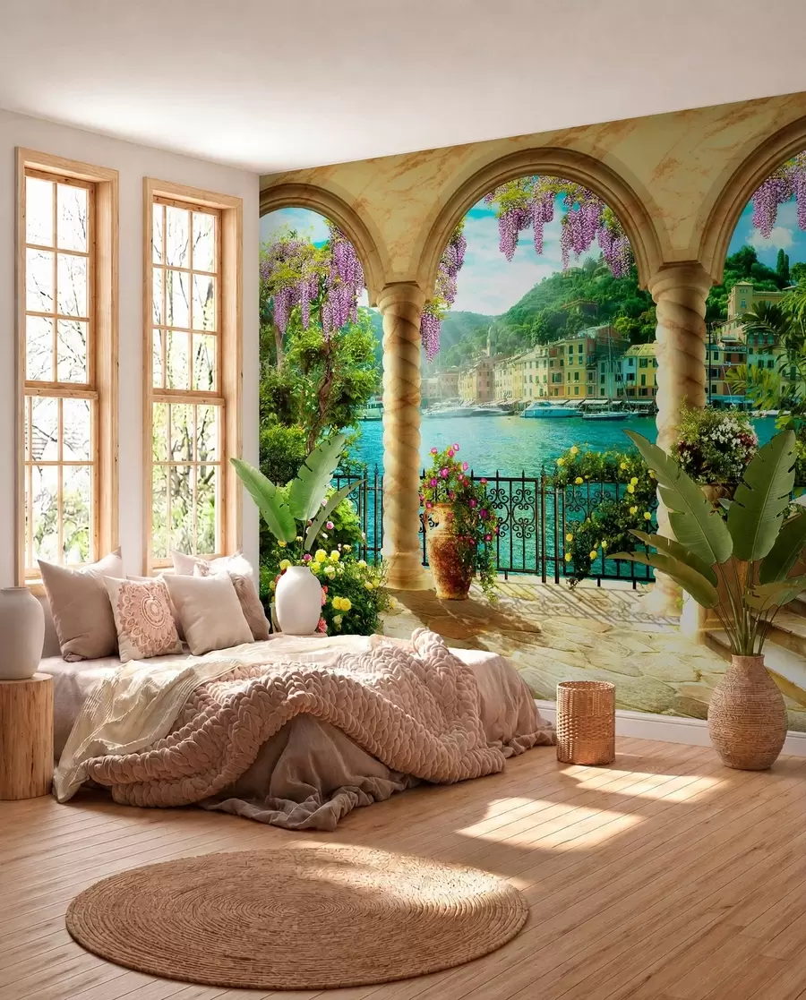wall murals Цвет, вода и биљка u79431