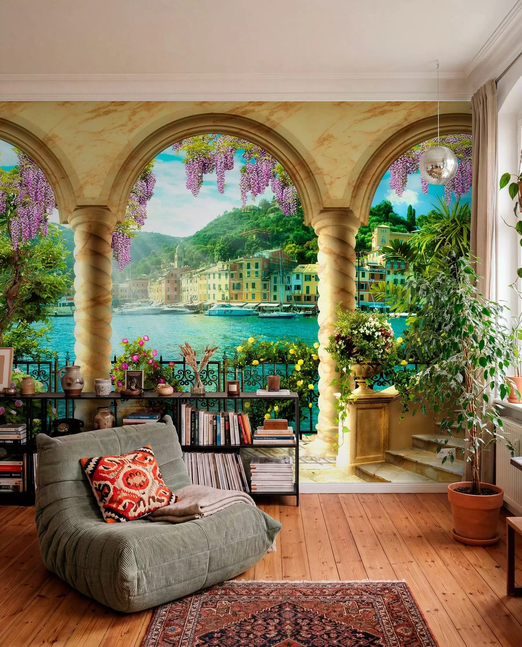 wall murals Цвет, вода и биљка u79431