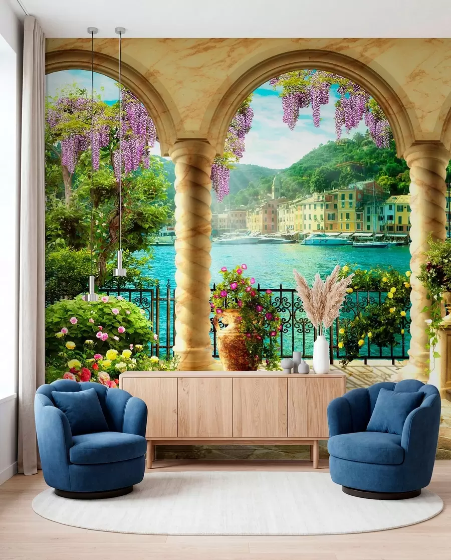 wall murals Lukovi iznad luke u79431