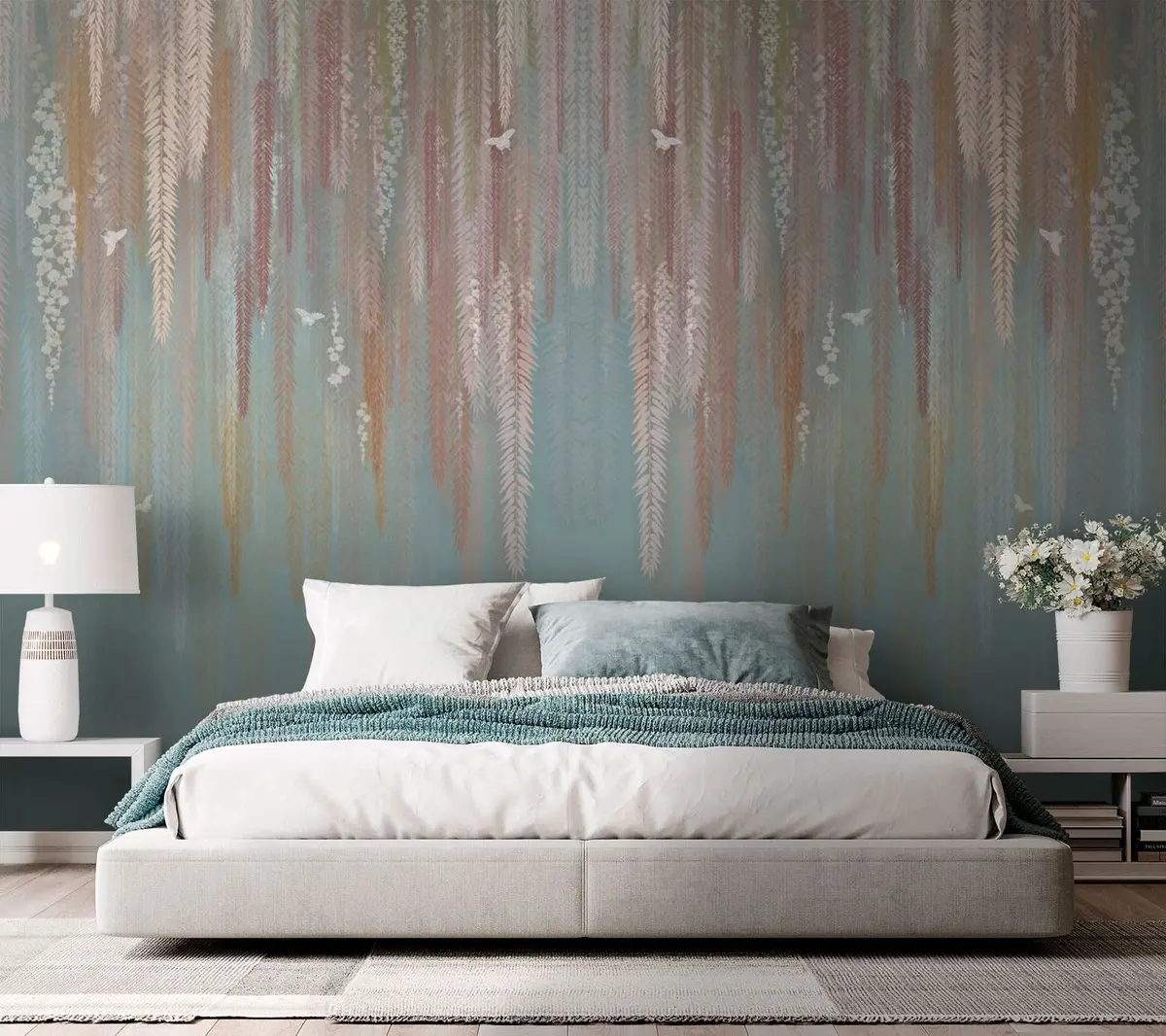 wall murals Висећи цвеће u73571