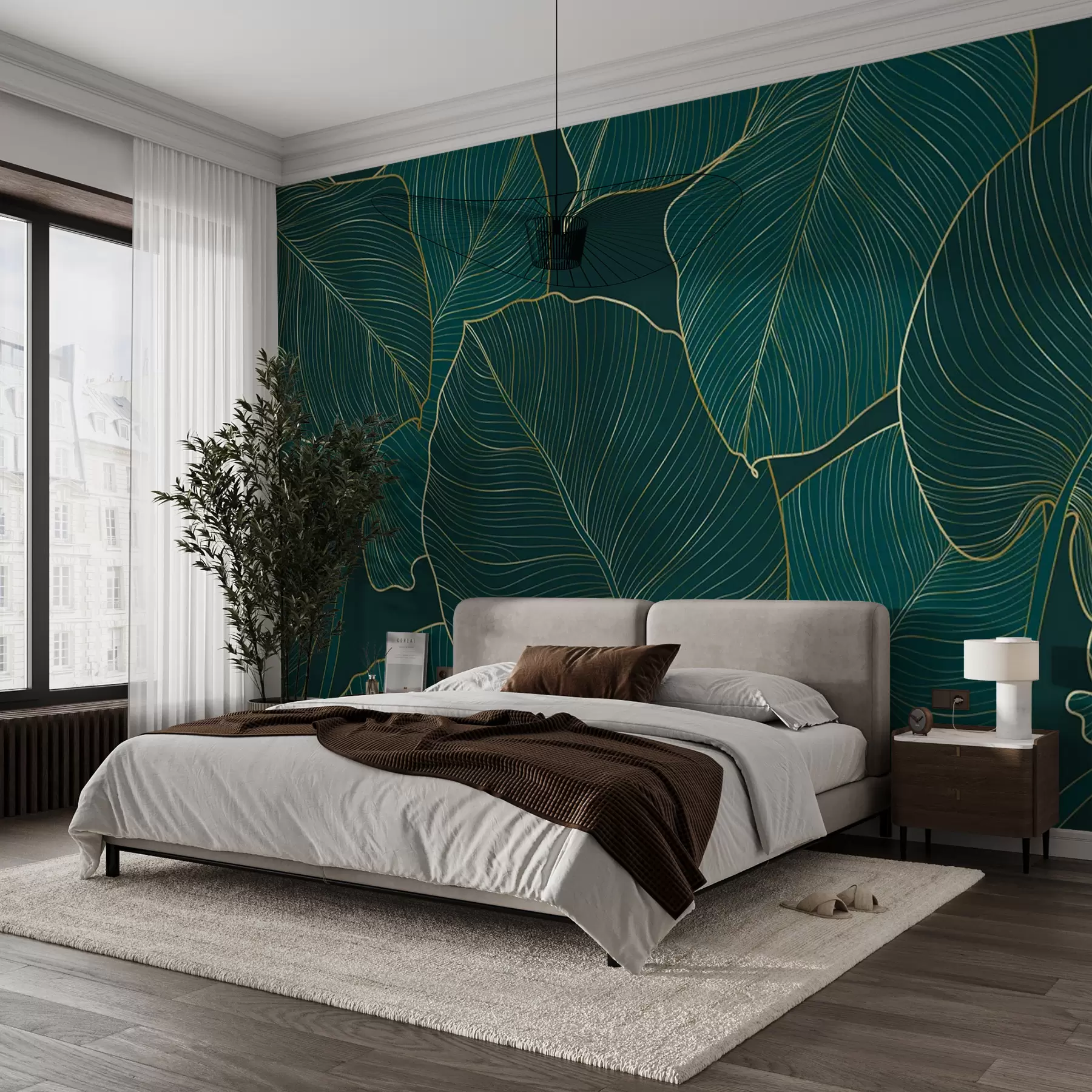 wall murals Пхилодендрон u73653