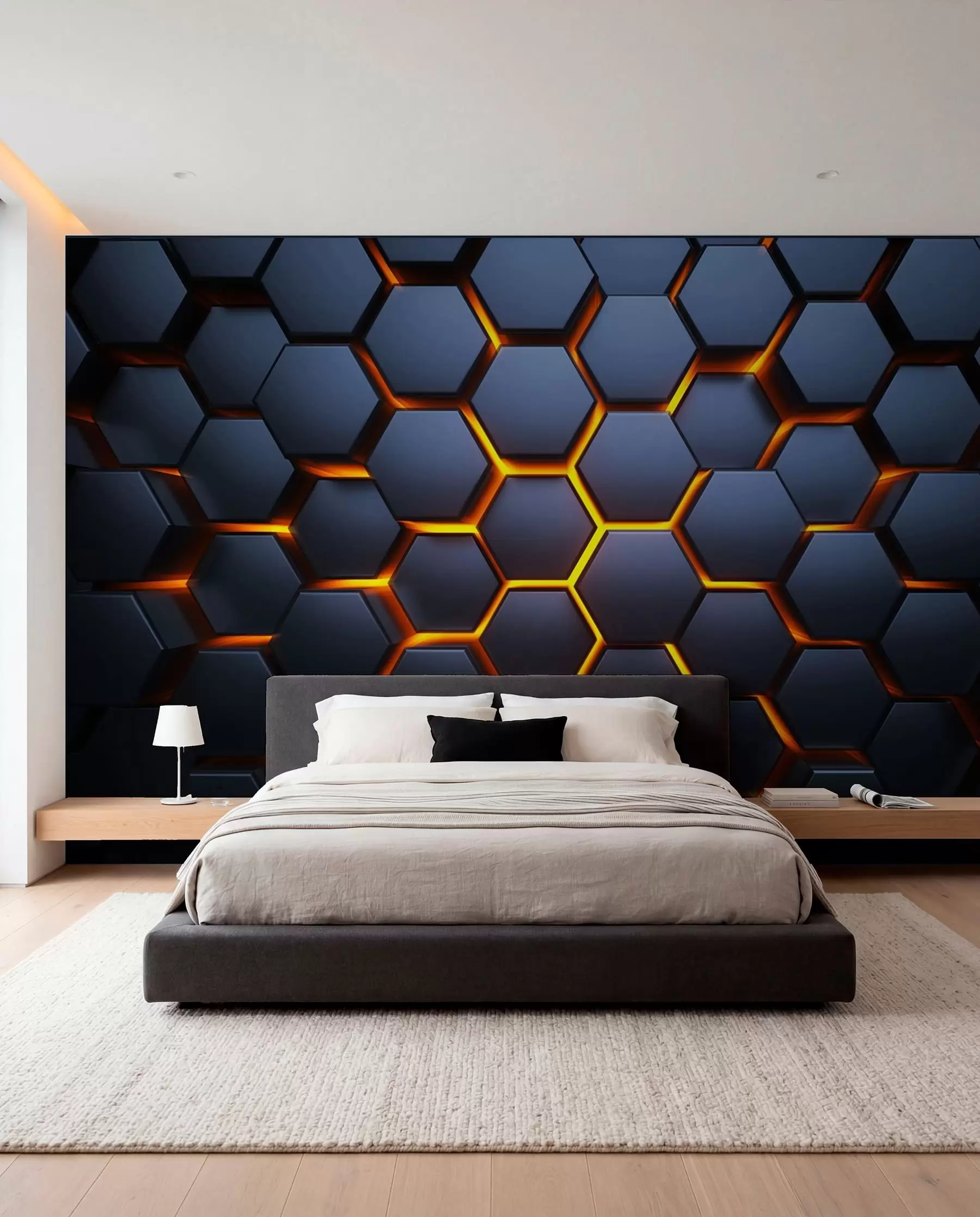 wall murals Ćilibarsko saće u93570