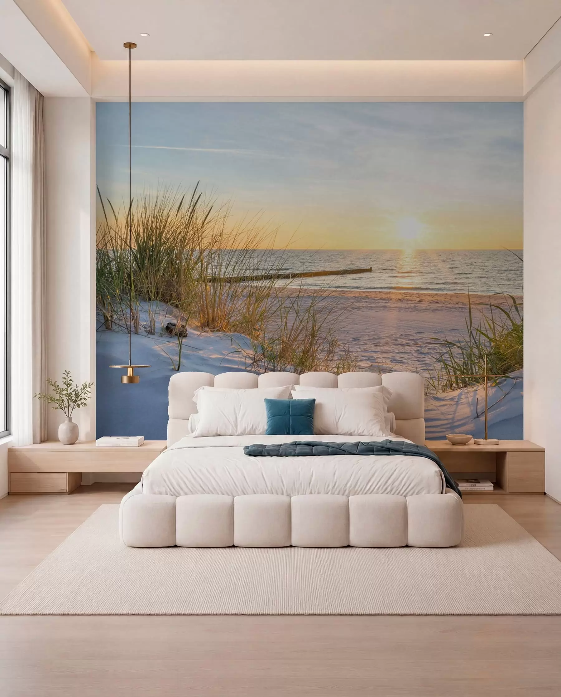 wall murals Zalazak sunca iza dina u93577